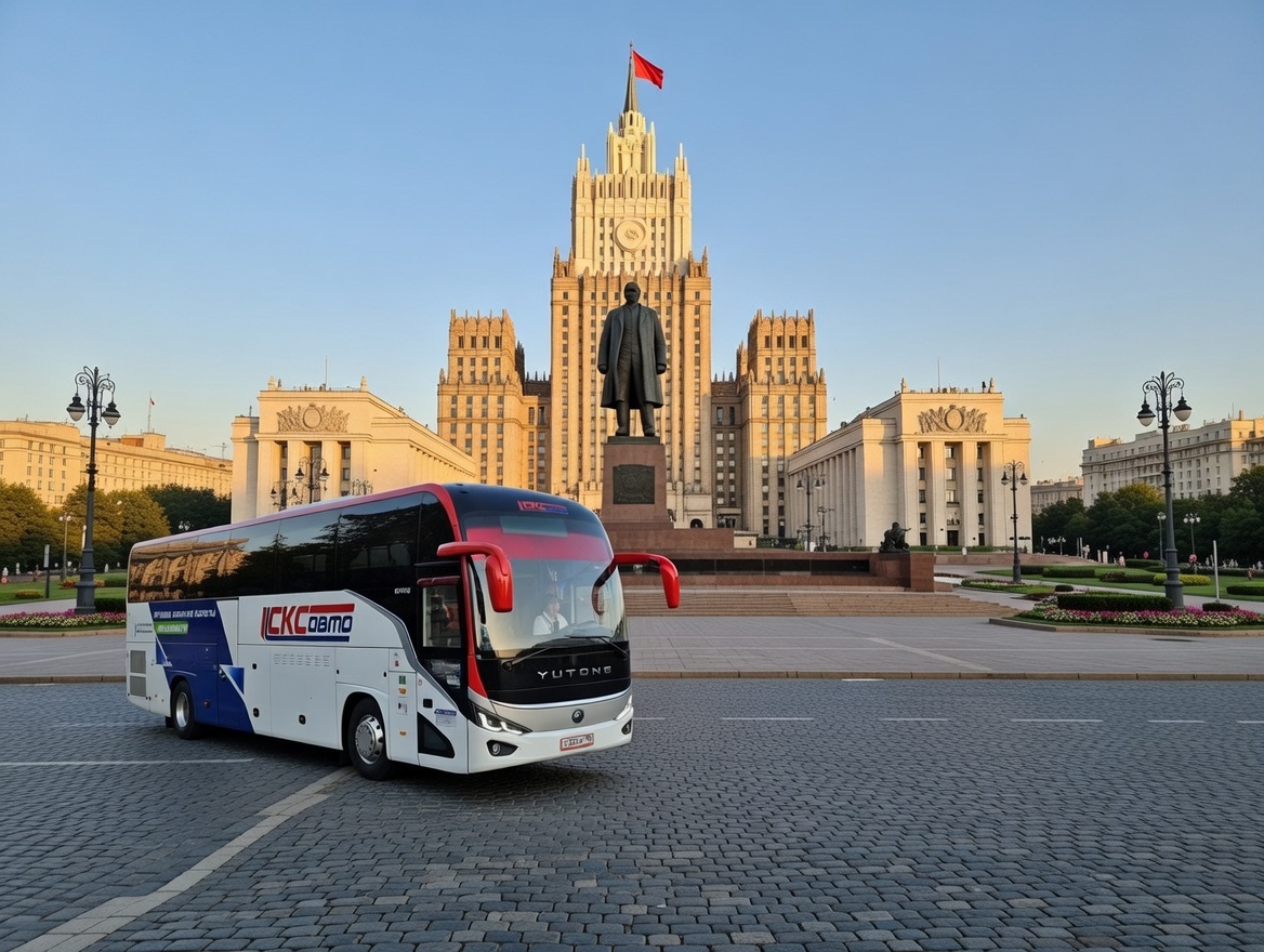 Автобус на маршруте